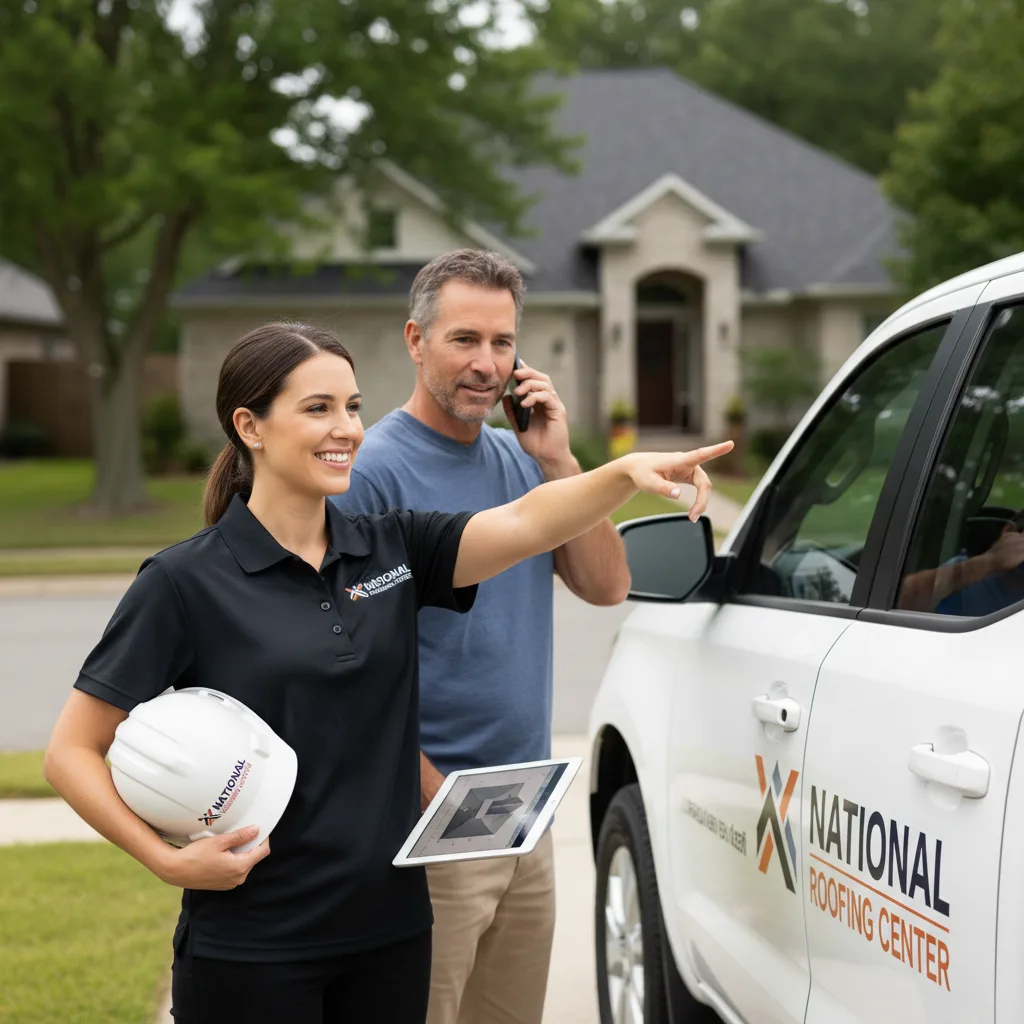 National Roofing Center customer support in Pearland